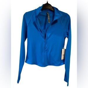 NWT Vuori all the feel full zip REGATTA BLUE Size M